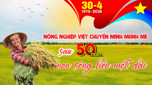 Nông nghiệp Việt chuyển mình mạnh mẽ sau 50 năm non sông liền một dải
