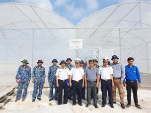Chuyển giao tiến bộ kỹ thuật n&ocirc;ng nghiệp tr&ecirc;n đảo Trường Sa 