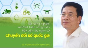 Bộ N&ocirc;ng nghiệp v&agrave; Ph&aacute;t triển n&ocirc;ng th&ocirc;n h&atilde;y cầm ngọn cờ chuyển đổi số quốc gia