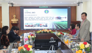 C&ocirc;ng bố ti&ecirc;u chuẩn khảo nghiệm tr&ecirc;n đồng ruộng về thuốc BVTV bằng thiết bị bay kh&ocirc;ng người l&aacute;i