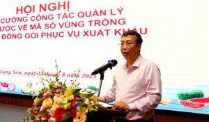 Tăng cường quản l&yacute; m&atilde; số v&ugrave;ng trồng v&agrave; cơ sở đ&oacute;ng g&oacute;i để xuất khẩu bền vững