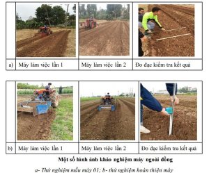 Nghi&ecirc;n cứu, thiết kế, chế tạo v&agrave; thử nghiệm hệ thống m&aacute;y, thiết bị phục vụ cơ giới h&oacute;a đồng bộ c&aacute;c kh&acirc;u canh t&aacute;c c&acirc;y đậu tương