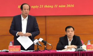 Thủ tướng lưu ý Bộ NN&PTNT 7 vấn đề