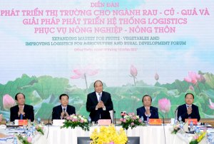 Thủ tướng dự diễn đ&agrave;n lớn về n&ocirc;ng nghiệp, giải n&uacute;t thắt logistics cho n&ocirc;ng sản
