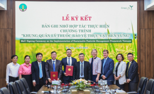 Hợp t&aacute;c quản l&yacute; thuốc bảo vệ thực vật bền vững: Bước tiến quan trọng của ng&agrave;nh n&ocirc;ng nghiệp