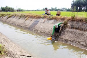Hạ thấp mực nước ĐBSCL: Khi d&ograve;ng chảy kh&ocirc;ng c&ograve;n ph&ugrave; sa, b&ugrave;n c&aacute;t 