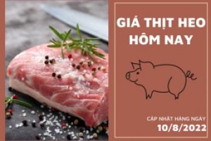 Gi&aacute; thịt heo h&ocirc;m nay 11/8: Ổn định tại WinMart v&agrave; C&ocirc;ng ty Thực phẩm b&aacute;n lẻ