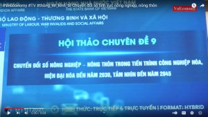 Số h&oacute;a chuỗi gi&aacute; trị sản xuất, ti&ecirc;u thụ n&ocirc;ng sản
