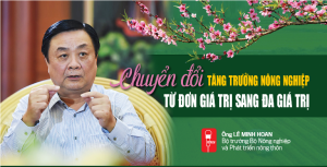 Chuyển đổi tăng trưởng n&ocirc;ng nghiệp từ đơn gi&aacute; trị sang đa gi&aacute; trị