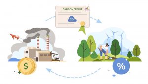 Sẽ c&oacute; hai loại h&agrave;ng h&oacute;a được giao dịch tr&ecirc;n thị trường carbon