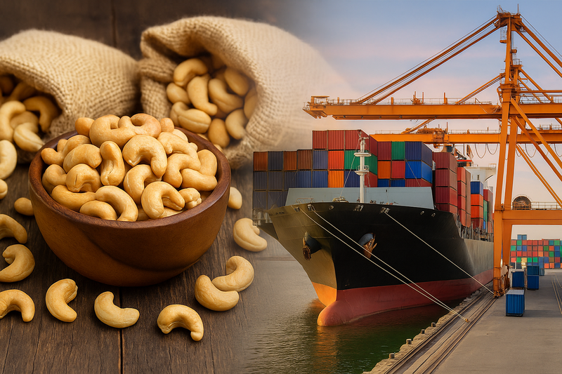 Xuất khẩu hạt điều duy tr&igrave; đ&agrave; tăng trưởng vững chắc