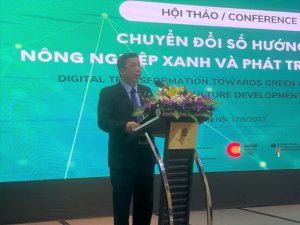 Chuyển đổi số hướng tới n&ocirc;ng nghiệp xanh v&agrave; ph&aacute;t triển bền vững
